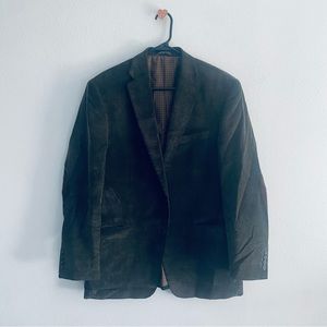 Chaps brown corduroy blazer